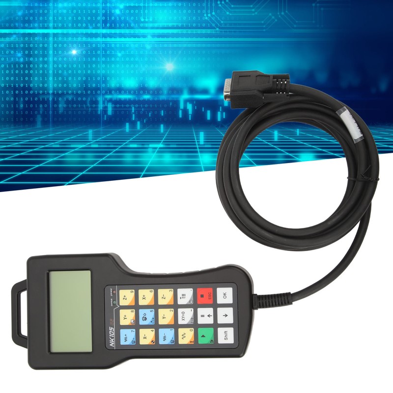CNC Motion Controller LCD Display 3 Axes System Handheld Controller