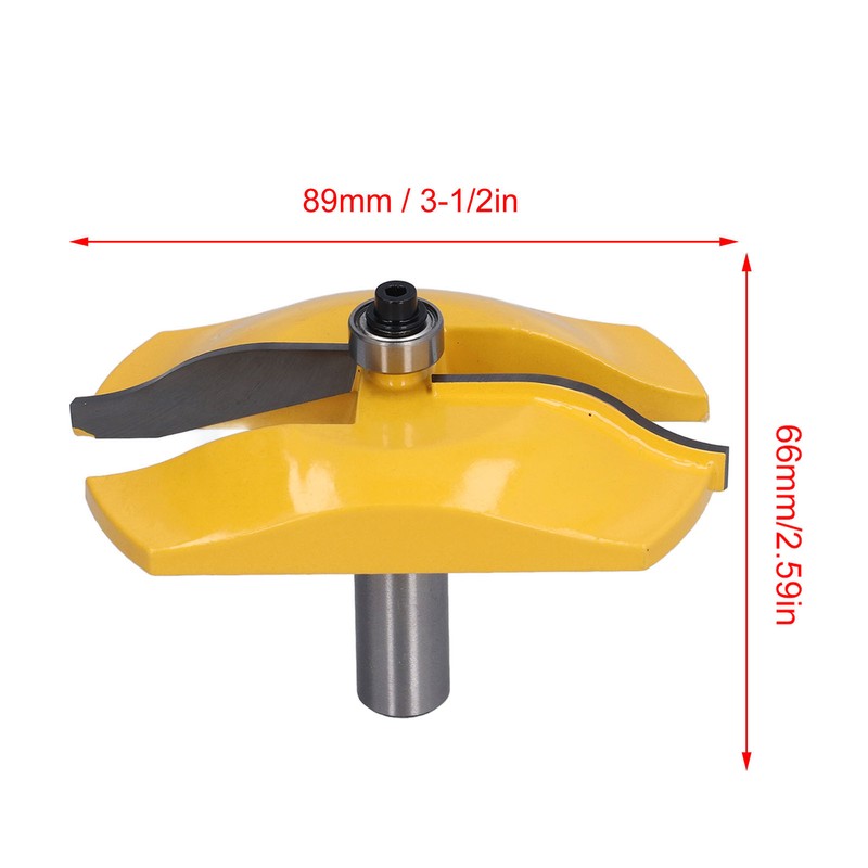 Raised Panel Router Bit Cove Woodworking Door Wood Milling Cutter
