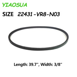 YIAOSUA 22431-VR8-N03 V-Belt for Honda HRN216VKA HRN216VKAA HRN216VLA HRN216VLAA