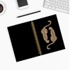 KAIOUS Leopard Cheetah Print Notebook Gifts for Women — Black