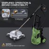 14" Pressure Washer Surface Cleaner 4500 PSI with 304 Industrial-grade