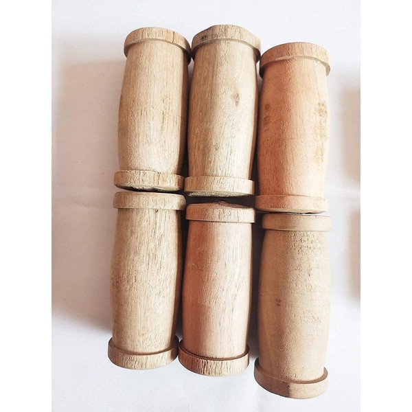 Tabla Tuning Blocks (Gattas) 6 pieces, sheesham wood, professional quality