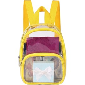 Unbranded Heavy Duty Clear Backpack Waterproof Transparent Sling Bag See Through Bookbag