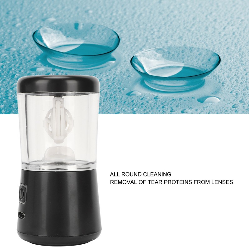 Contact Lens Cleaner USB Charging Automatic Portable Tear Proteins Removal