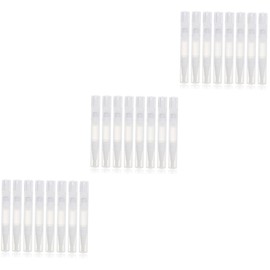 Healeved 24pcs Empty Nail Oil Pens Refillable Cuticle Oil Applicators for Nail Art and Lip Gloss Portable and Transparent Design for Easy Use and Storage