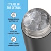 THERMOS FUNTAINER - Acero inoxidable de 16 onzas, color negro
