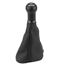 Yctze 5 Speed/6 Speed Gear Stick Gaiter Boat Dustproof Cover for MK3 1991-1998 (5 Speed) for Gear Knob VW Golf 3 Black