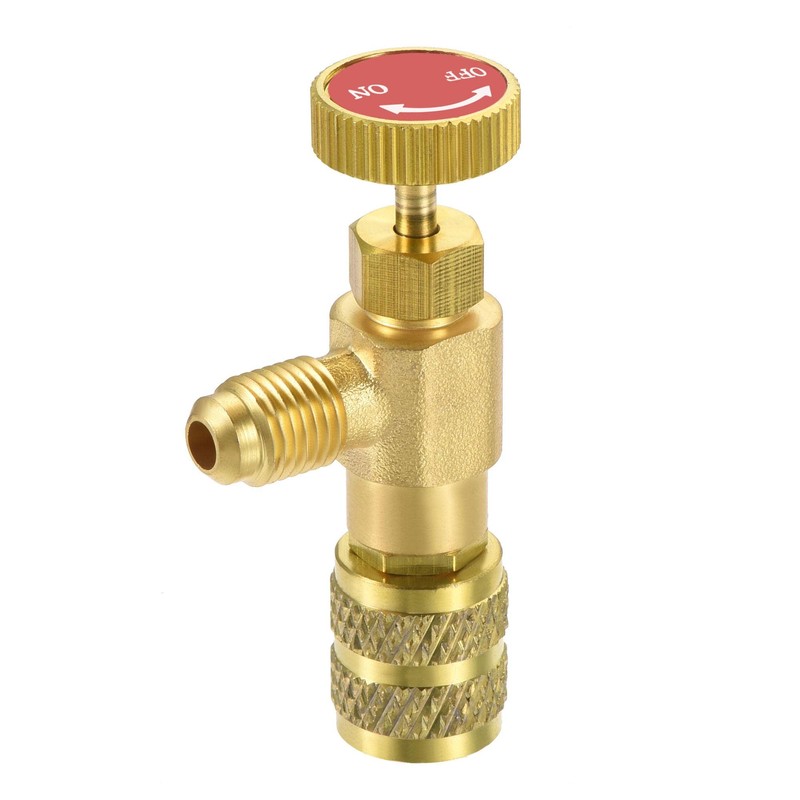 sourcing map Charging Valve Safety Valve Quick Coupling Air Conditioning