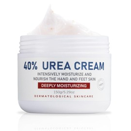 Urea Cream, 40 percent Foot Care Lotion for Cracked Heels,Cracked Heels, Ultra,Rough, Dry, Calloused Feet,Softening Rough skin on feet 5.29 fl.oz for All Skin