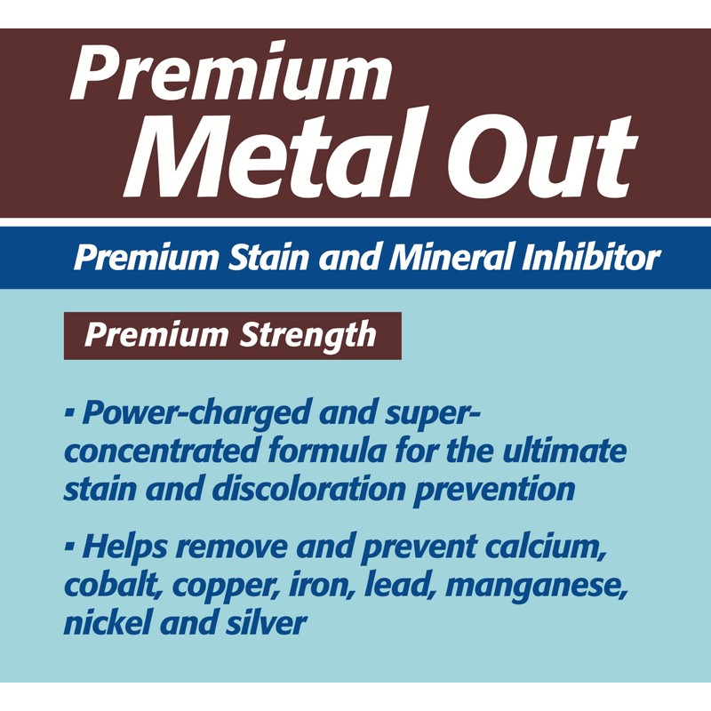 Pool Mate 1-Quart 12-Pack Premium Metal Out Stain and Mineral