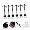 SUPVOX 12 Pcs Perfume Hanging Empty Bottle Car Aromatherapy Diffuser