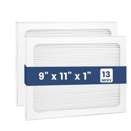 9 x 11 x 1 MERV 13 Replacement Dehumidifier Filter Compatible with Santa Fe Compact70, Ultra70, Element, Compact2, UA 65H Dehumidifier Models (2 Pack)