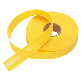 MECCANIXITY - Cinta de polarización de poliéster de un solo pliegue de 1 pulgada para costura, costura, acolchado, encuadernación, manualidades (25 yardas)