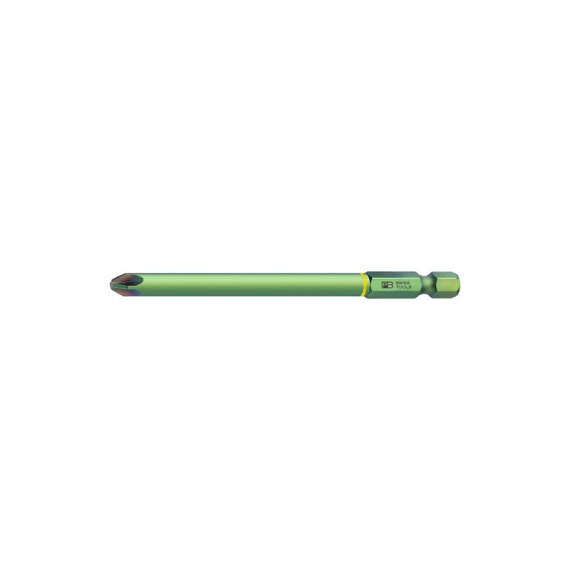 PB SWISS TOOLS E6L-192-3 Long Posidrive Bit with Step E6L-192-3