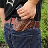 TOURBON Genuine Leather Pistol Holster Concealed Carrying Case for Sig