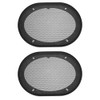 sourcing map Speaker Grill Cover 5.94X8.27inch Mesh Decorative Square Subwoofer