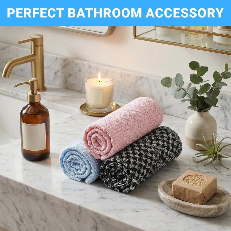 3PCS Japanese Exfoliating Shower Towel, Exfoliating Cloth