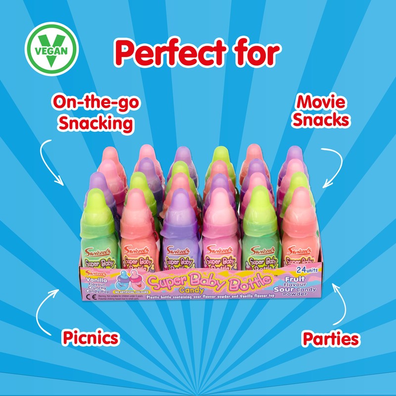 Swizzels Super Baby Bottle 24 x Candies