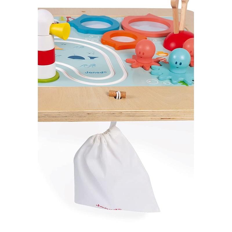 Janod - J08041 - Evolutionary Wooden Activity Table - 5