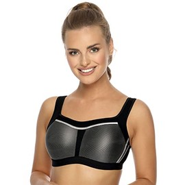 VIANIA Women's Sports Bra Extreme 151430 Black 34D