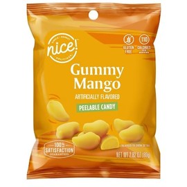 Tiktok Viral Candy! NICE! Peelable Gummy Candy Pack of 3, includes 1 Peelable Mango Gummies, 1 Pineapple Burst Gummies & 1 Peelable Banana Gummies