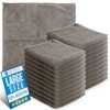 Microfiber Cleaning Cloth, Large Size 40x40cm, Super Absorbent Lint Free