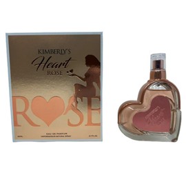 Kimberly Heart Rose Eau de Parfum Women’s Perfume 2.7 Oz