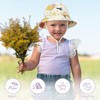 Toddler Bucket Sun Hat Boy Girls Hats Adjustable Wide Brim