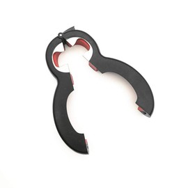Jar Opener, 6 in 1 Multifunction Bottle Caps Opener Stainless Steel Manual Can Opening Tool for Bags, Pull Tabs and Jar Lids
