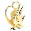 Gold Napkin Holder Elegant Modern Tissue Dispenser Stand Zinc Alloy