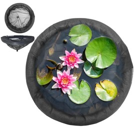 Pond Netting for Fish Barrier Floating Island Plant Protector, Flora Protects Your Plants from Pond Fish (2, 18in)