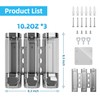 VITVITI Shampoo and Conditioner Dispenser for Shower Wall, Shower Soap
