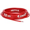 10 m Lapp 4520043 H07V-K 4 mm² Red I Wiring