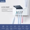 Liushu Toothbrush Sterilizer Box 4000mAh Rechargeable UV Disinfection Toothpaste Dispenser