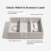 Stackers Taupe Classic Medium Jewellery Box Watch/Accessories Layer