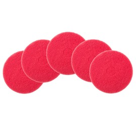 Mercer Industries 45018R - 18" Red Floor Maintenance Pads (5 pack)