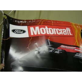 Ford NOS OEM 2007 Ford Motorcraft Battery Banner Mustang Shelby GT500