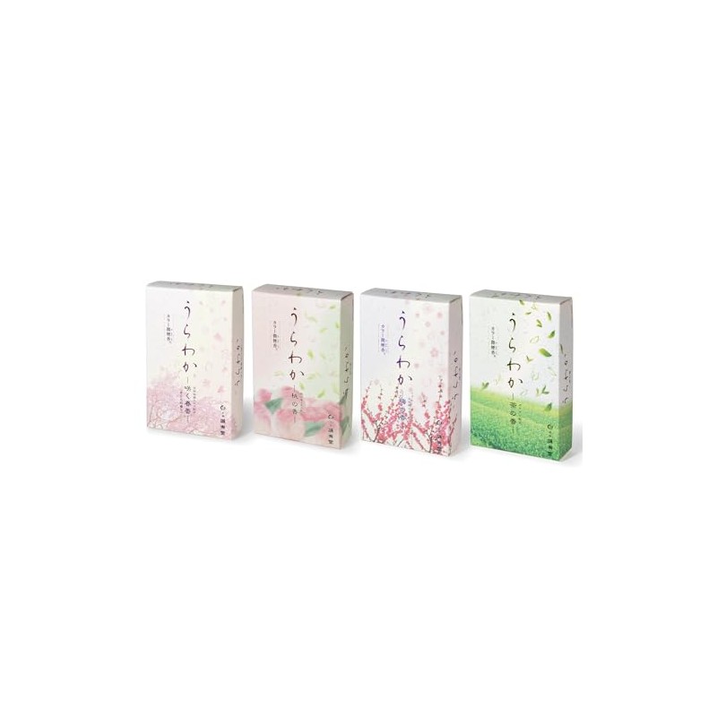 [Asahi Akazawa Original] Urawaka Series Premium Incense Incense Buddhist Tools