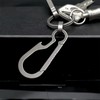 FQJOYL Small Titanium Carabiner Clip - Heavy Duty Key Chain