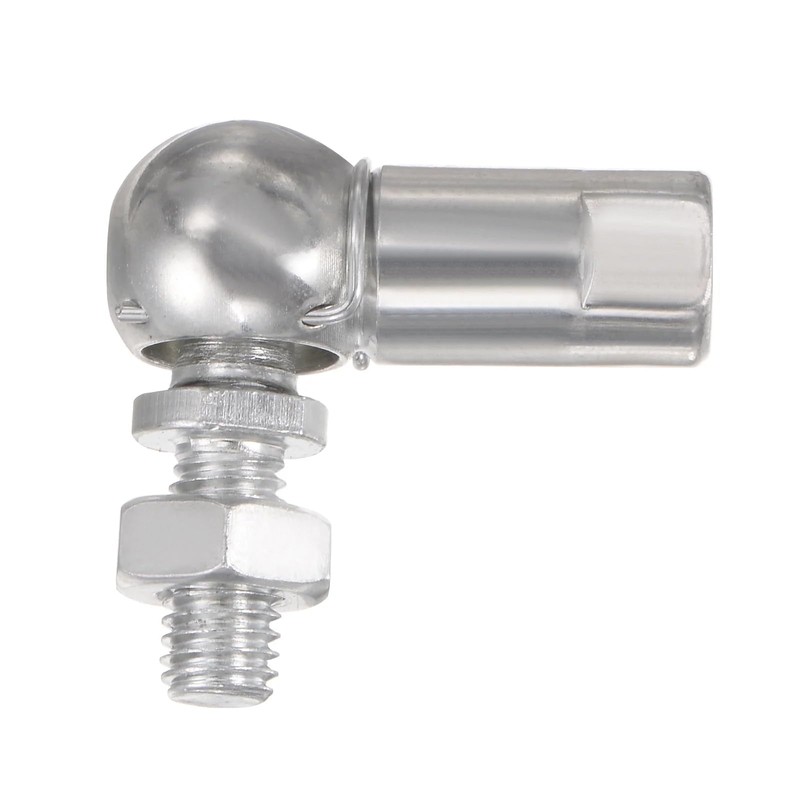 Anhoer 4Pcs M8 Angle Ball Joint M8*1.25 Ball Head Joint