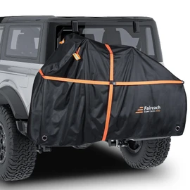 Bike Cover for Transport on Rack 2 Bikes 800D Oxford with 6m Elastic Cord