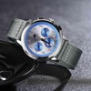 BISONSTRAP Nylon Watch Band Two Piece Military Watch Band Brushed
