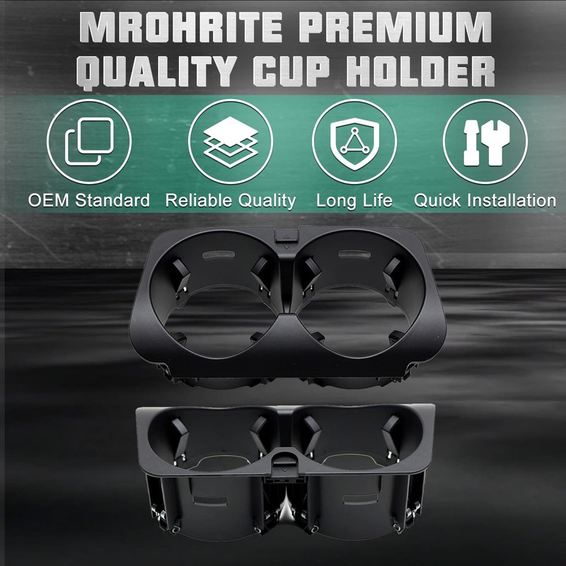 MROHRITE A2056800691 Cup Holder Car Centre Console, Mercedes Accessories Compatible