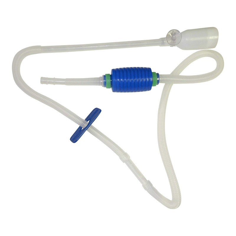Dependable Industries Aquarium Cleaner Siphon Pump Fish Tank Gravel Sand
