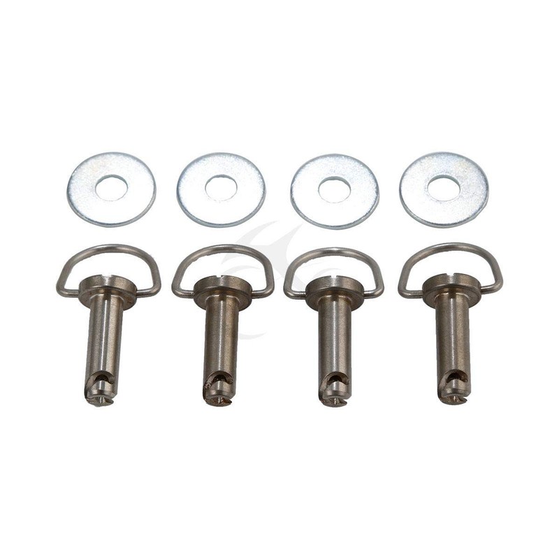 TCT-MOTORPARTS Fasteners Hard Saddlebag Mounting Pin Bolts Fit for Harley
