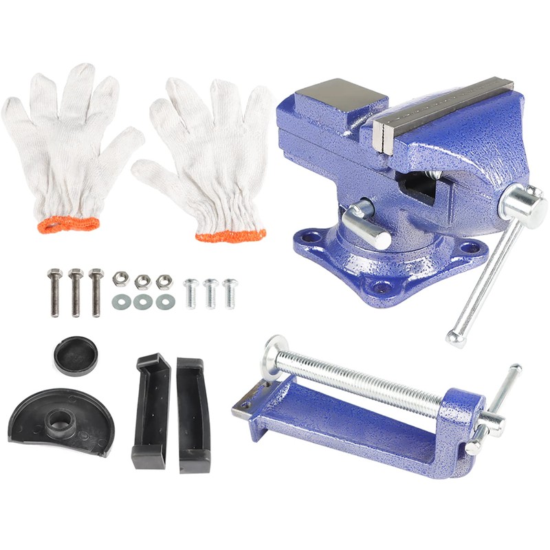 findmall 3.3 Inch Multi-Functional Combined Vise Dual-Purpose Bench or Table