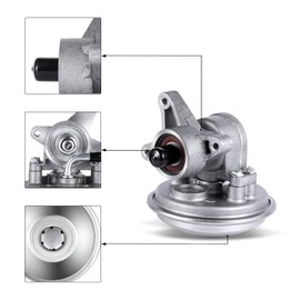 AULINK 904-808 Vacuum Pump E4TZ2A451A for Ford 1983-1992 E150 E350 Econoline Club Wagon F100 F150 F250 F350 Ranger 2.0L 2.8L 2.9L 3.0L 4.0L