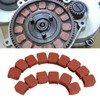 Pack of 15 Motorised Bicycle Motor Clutch Pads, Square Shape