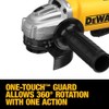 DEWALT Angle Grinder, 4.5 Inch, 11 Amp, With Paddle Switch