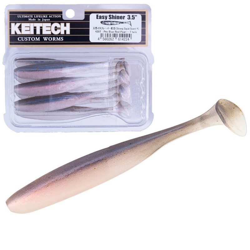 Keitech Easy Shiner 3.5" #424 Lime Shart